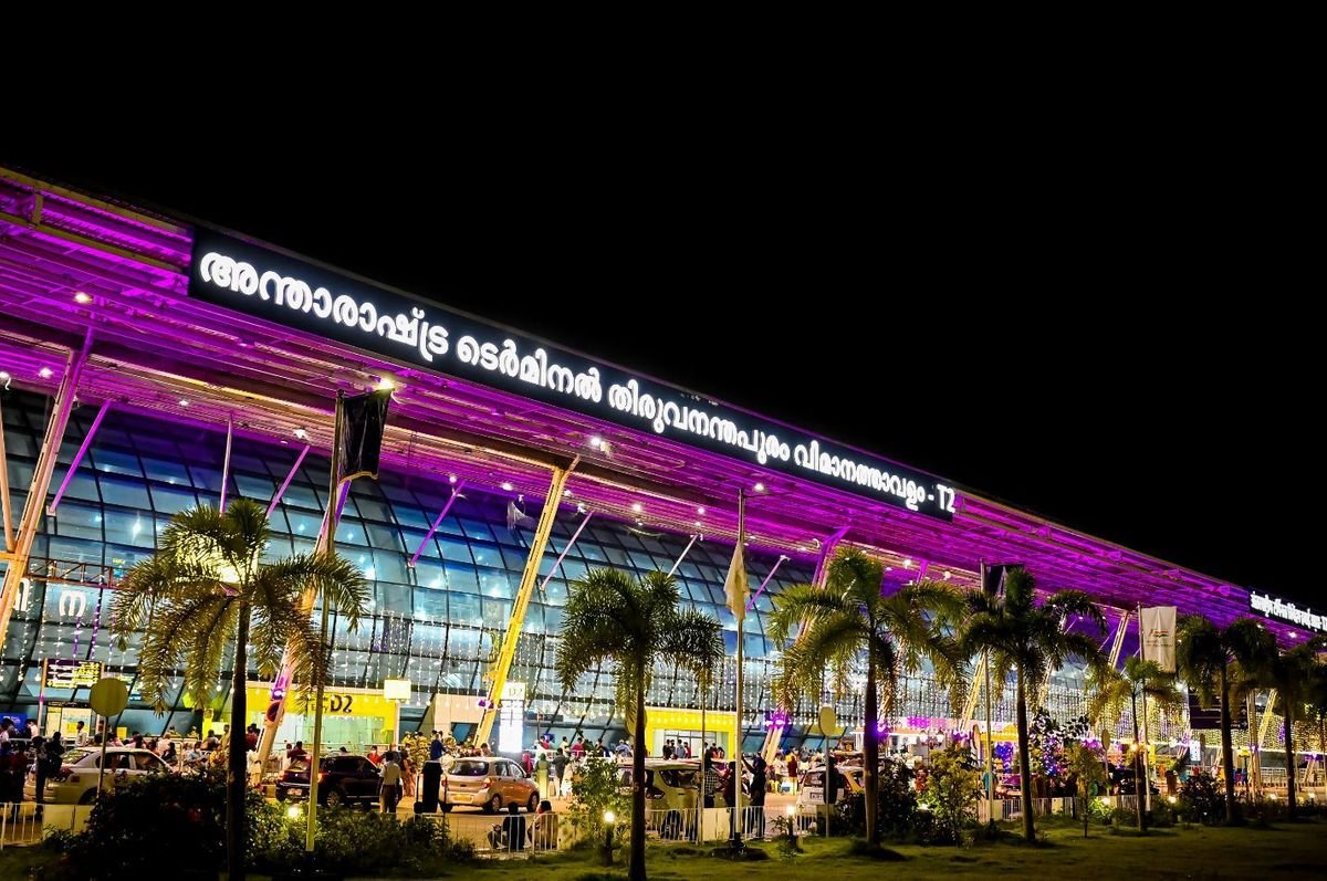 An image of Trivandrum International Airport Terminal