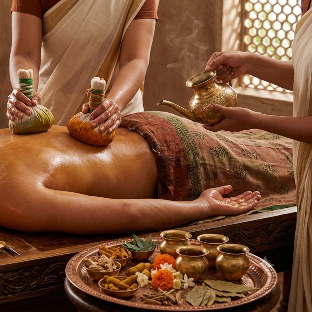 This is the image of Ayurvedic Healing in Kerala
